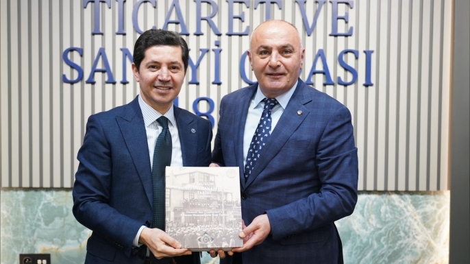 Başkan Özakalın ERKON Heyetini Ağırladı