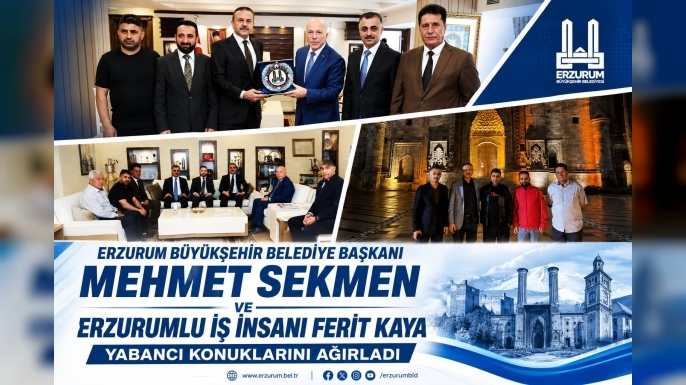 Sekmen ve Kaya Erzurum için bir araya geldi