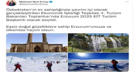 Erzurum "2025 EİT Turizm Başkenti" olarak ilan edildi, vatandaşlar sevinçle karşıladı