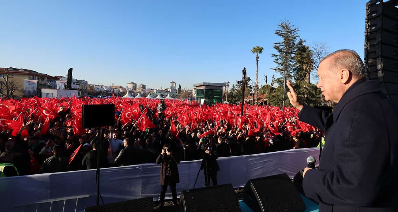 Cumhurbaşkanı Erdoğan: "İstanbul’da raylı sistem ağlarını 348 kilometreye çıkarıyoruz"