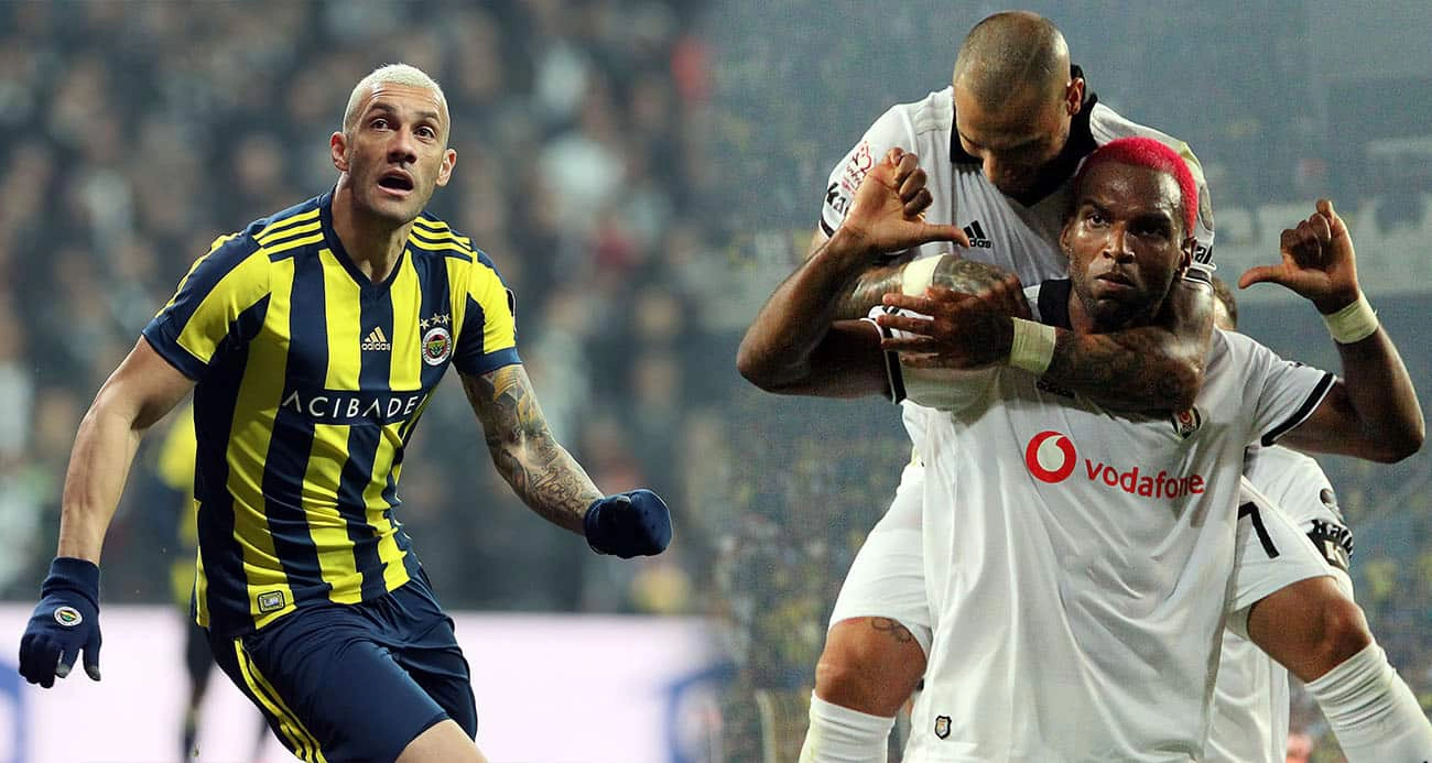 Fenerbahçe - Beşiktaş derbisinin golleri yabancılardan
