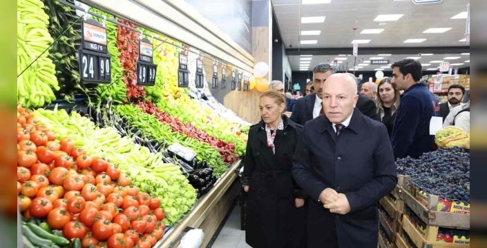 Halk Pazarı’nın 8’inci şubesi Hilalkent’te açıldı