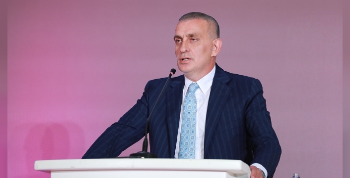 TFF Başkanı İbrahim Hacıosmanoğlu: "Aktif 152 hakemin bahis oynadığı tespit edilmiştir''