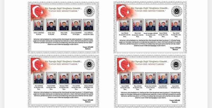 MSB 20 askerin şehit olduğunu açıkladı