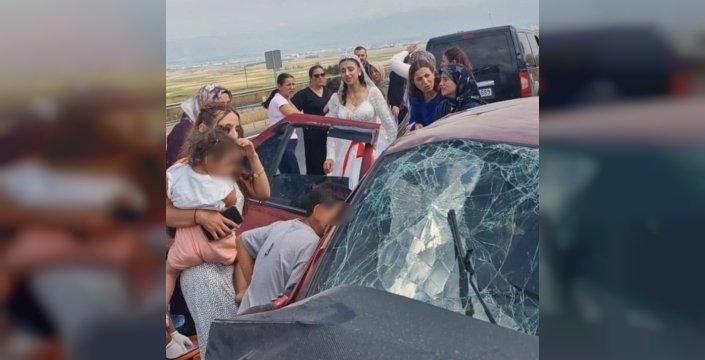 Erzurum’da düğün konvoyunda kaza: 2 ölü, 4 yaralı