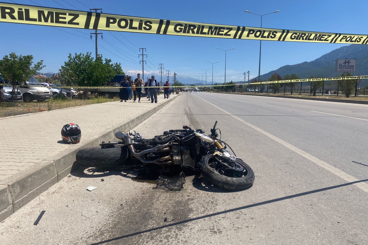 Fethiye'de iki motosiklet çarpıştı: 2 ölü, 1 yaralı